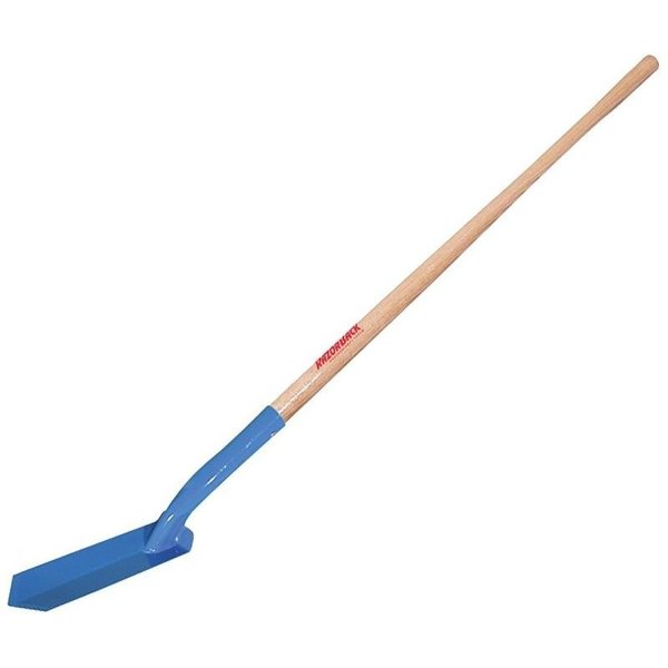 Razor-Back Trenching Shovel, 3 in W Steel Blade, 48 in L Hardwood Handle 47023